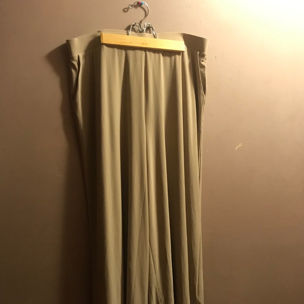 Est. 1946 tan flare pants